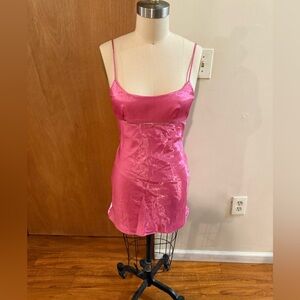 NWT Amanda Uprichard  kiersten crystal  -embellished lame mini dress